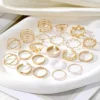 IFKM 51 Pcs Gold Knuckle Rings Set For Women Girls Vintage Stackable Joint Finger Midi Rings Dain...