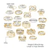 IFKM 51 Pcs Gold Knuckle Rings Set For Women Girls Vintage Stackable Joint Finger Midi Rings Dain...