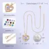 CDE Forever Love Heart Necklaces for Women, Wedding Anniversary, Birthday Mothers Day Gifts for M...
